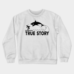 FREE WILL OF SHARK Crewneck Sweatshirt